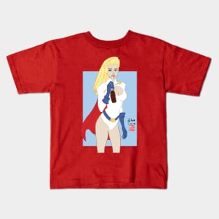 Power Girl Kids T-Shirt